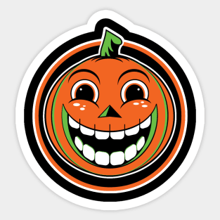 Jim8ball - Happy Halloween Pumpkin Sticker